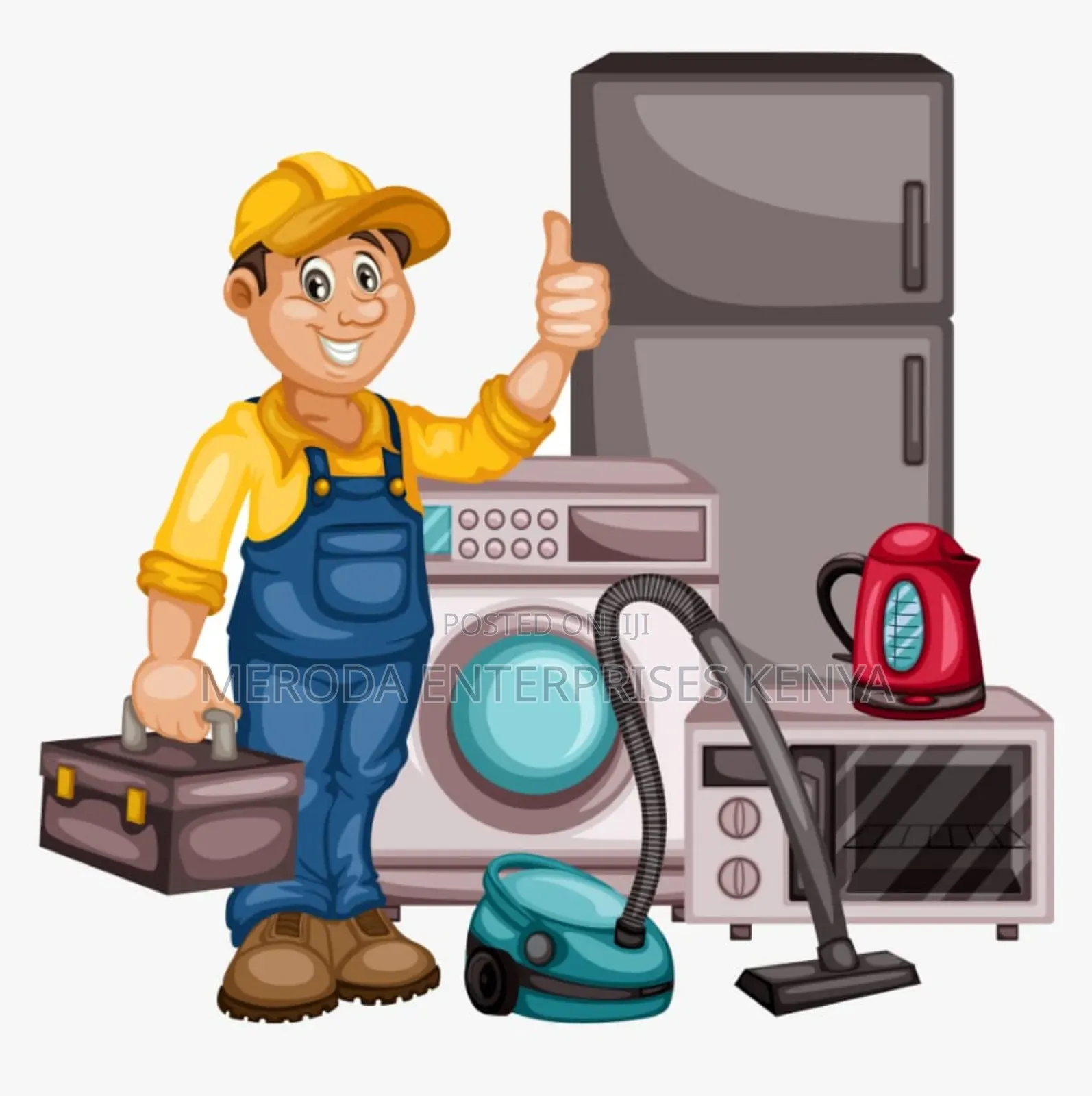 Fridge, Microwave, Washing Machine Repair and Servicing