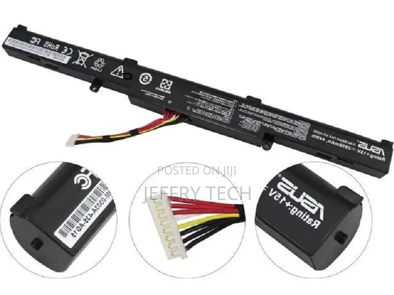 Click to Enlarge Original Genuine A41-X550e Battery Asus X4