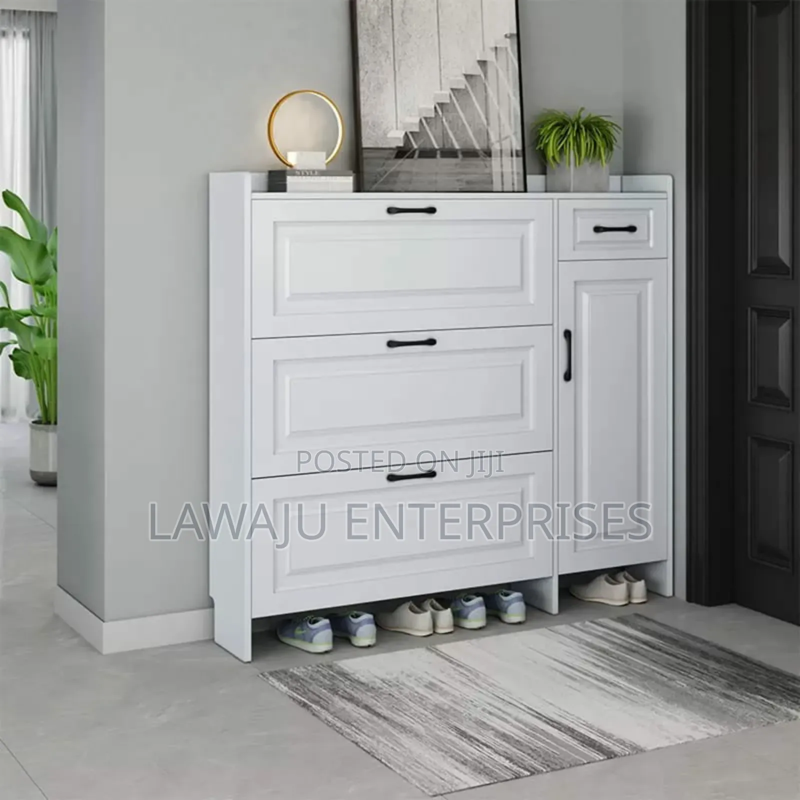 Bucket Flip Shoe Cabinet