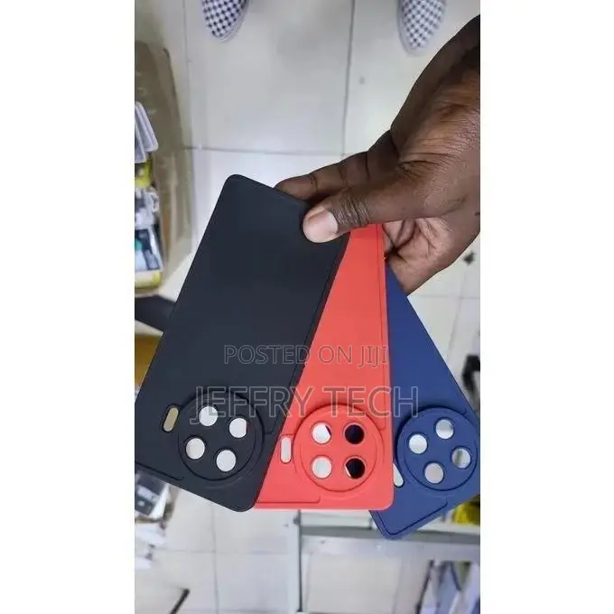 Silicon Blue Case/Cover Tecno Spark 20 Pro Plus +