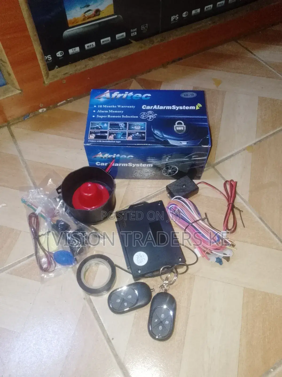 Africtech Super Remote Selection Car Alarm System