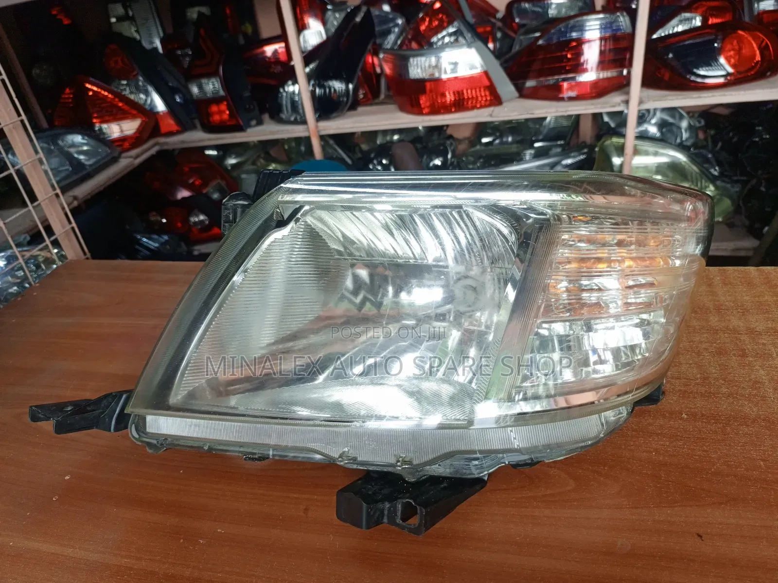 Vigo 2012 Black Housing Ex-Japan Headlights