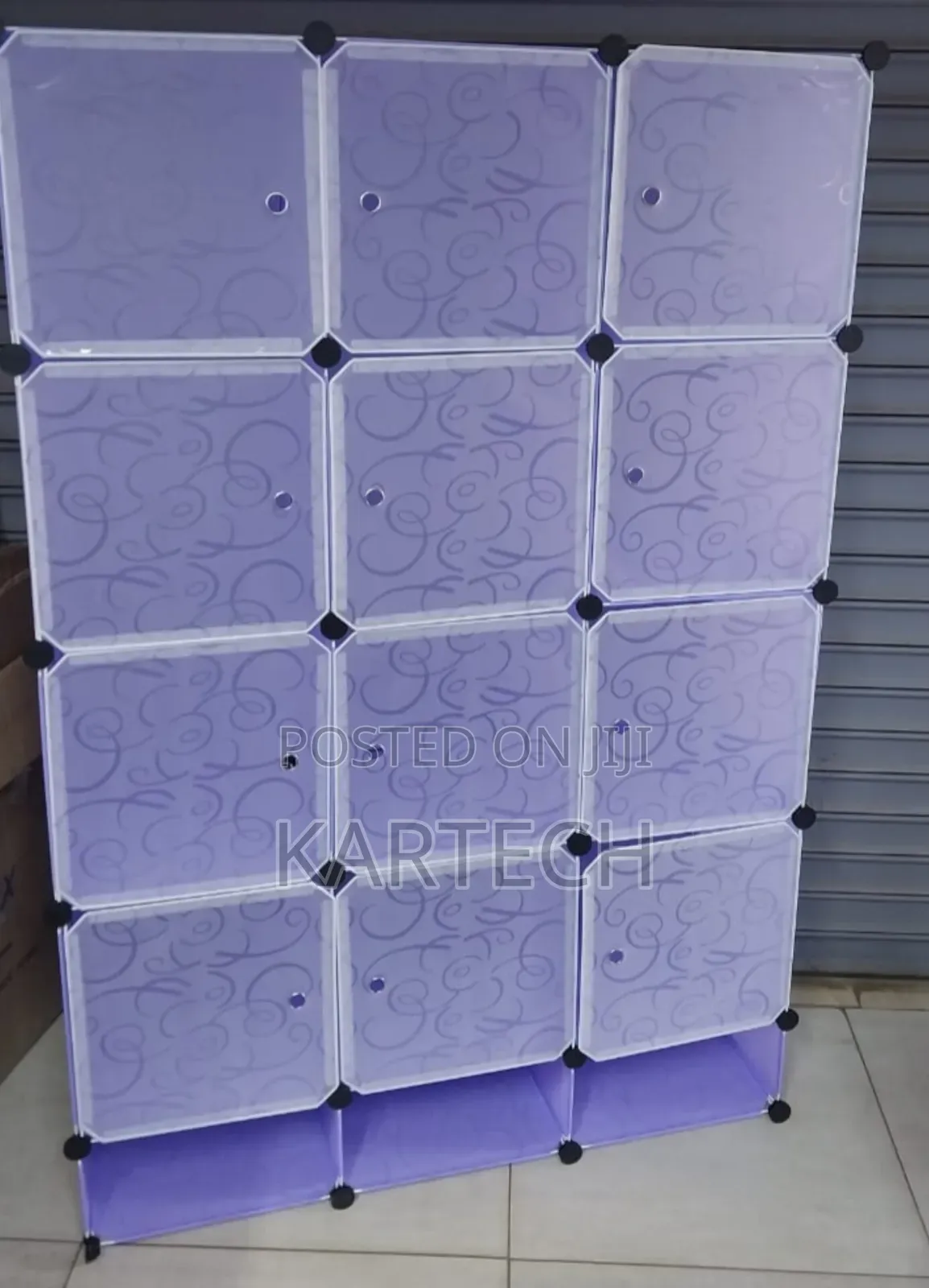 Plastic Wardrobe -3 Column