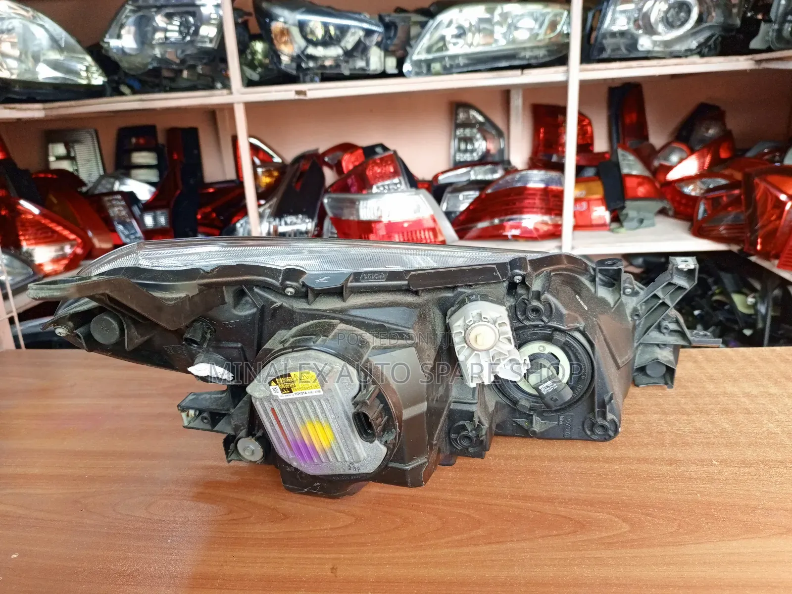 Ex-Japan Mark-X 2012 Zenon Headlights(Shinny Reflector)