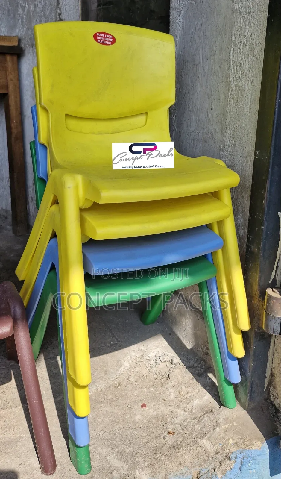 Children Kindergarten Study Armless Chairs.