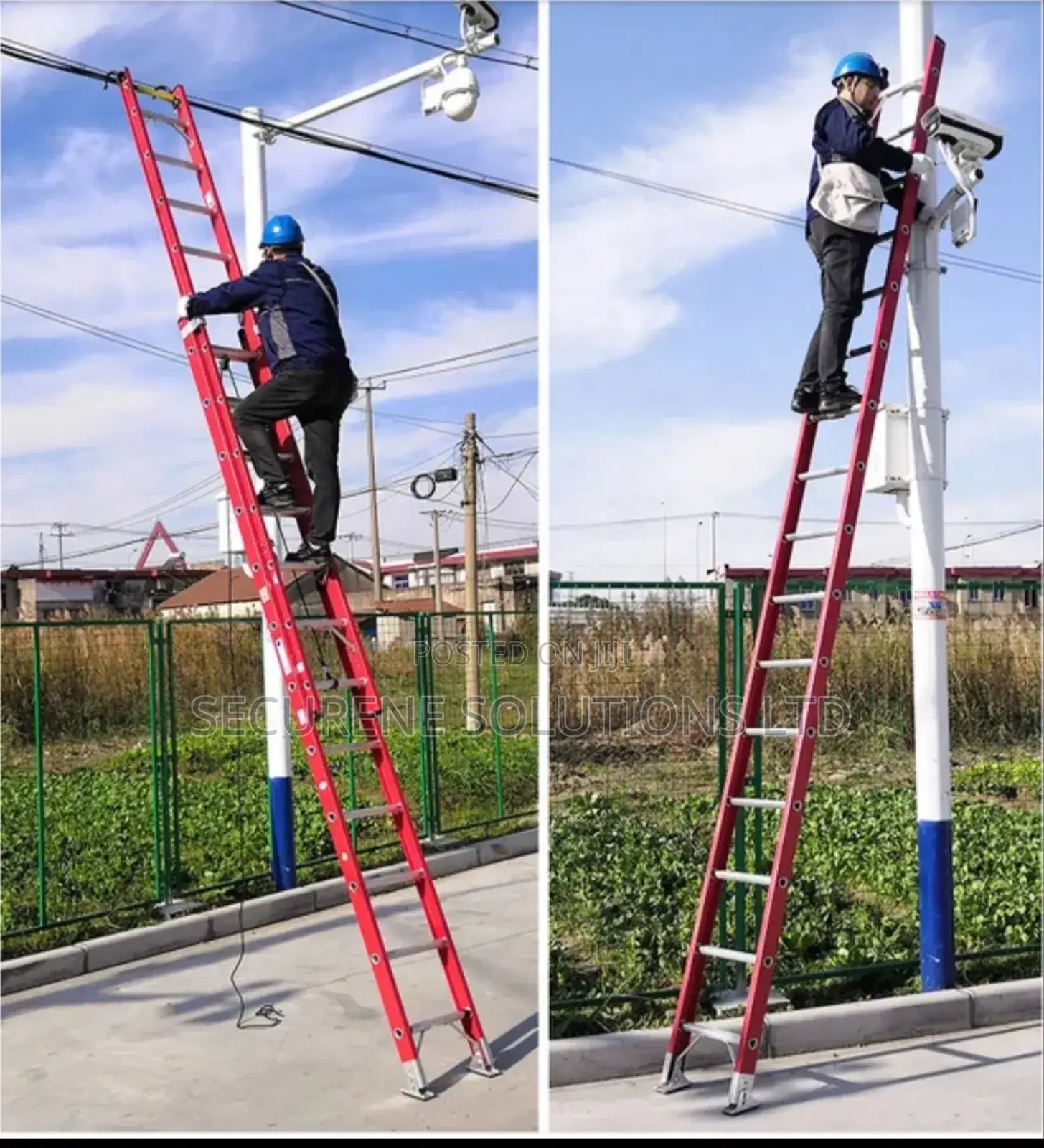 2by10trends/20ft/5.7meters Fibreglass Double Extension Ladde
