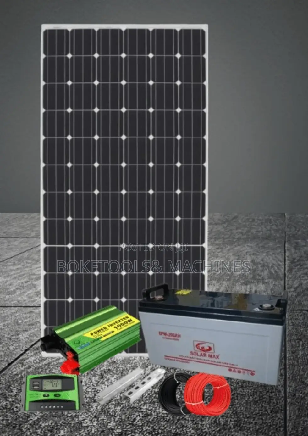 200ah Solar Backup System Kit