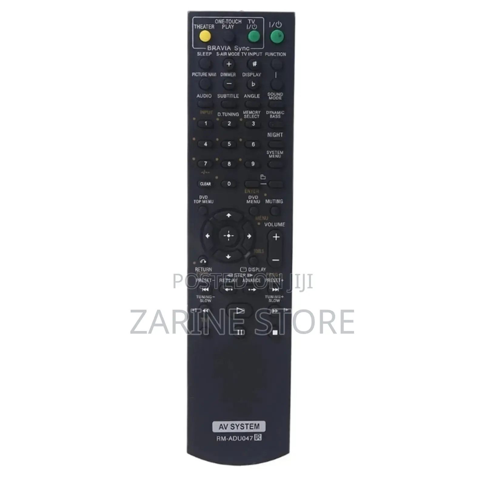 Sony Amplifier Remote Control RM-ADU007