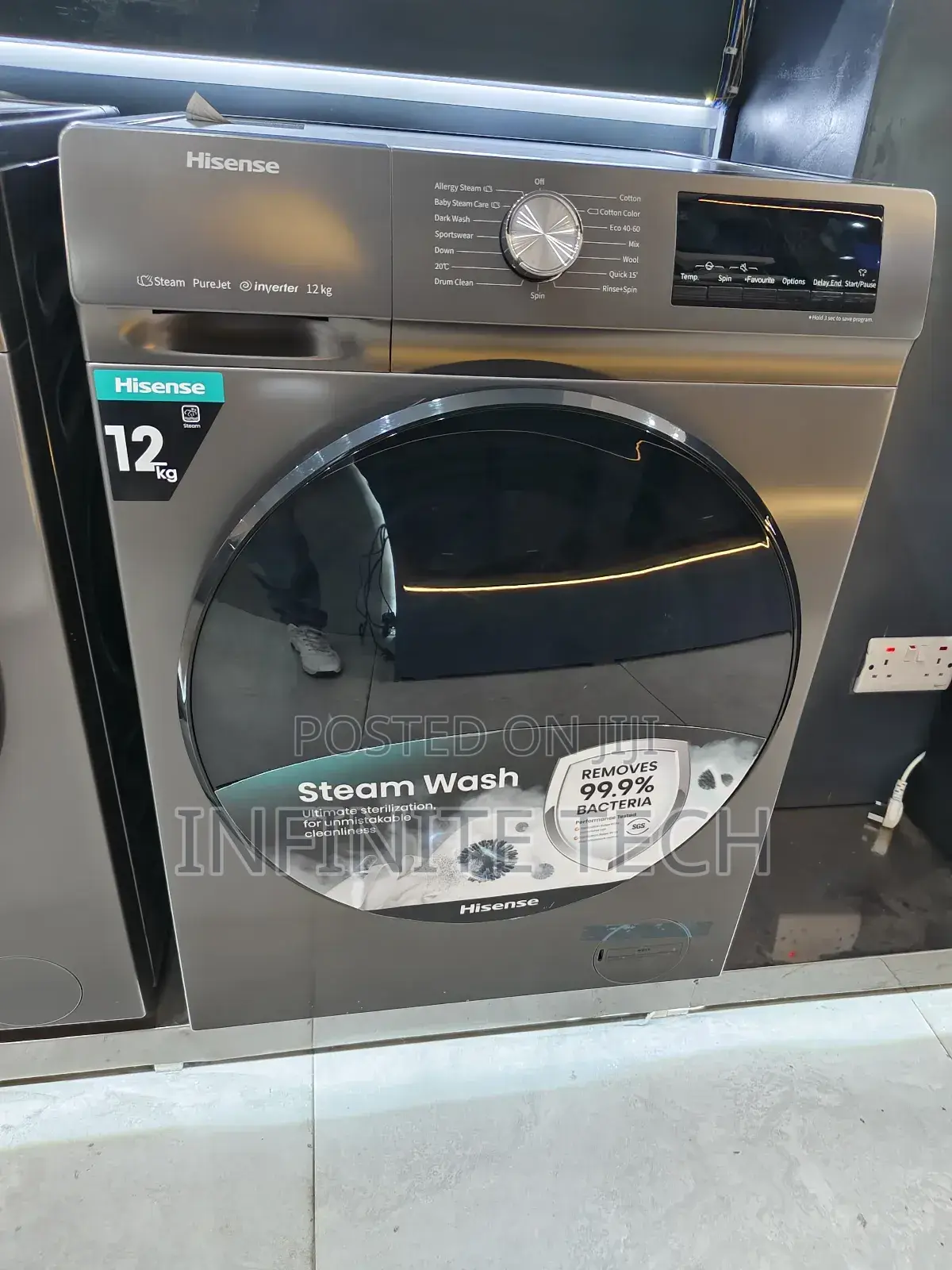 Hisense 12kg  Front Load Washing Machine