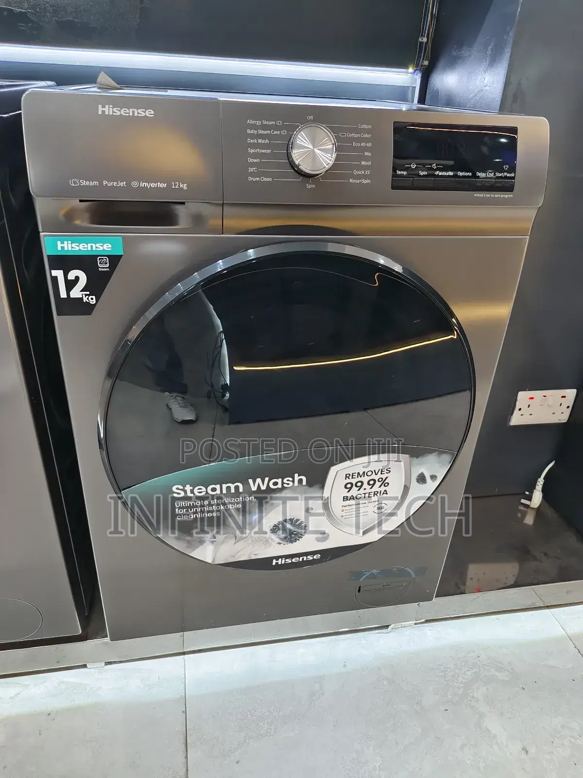 Hisense 12kg  Front Load Washing Machine