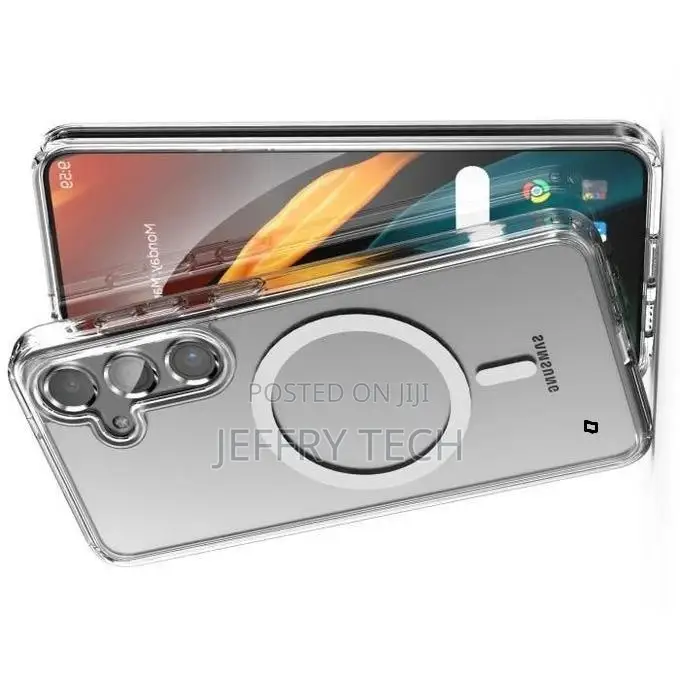 Samsung Phone Case for Galaxy S24 + Plus Crystal Clear Magsa