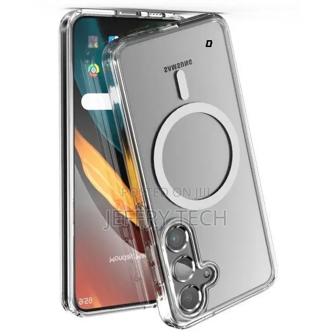 Samsung Phone Case for Galaxy S24 + Plus Crystal Clear Magsa