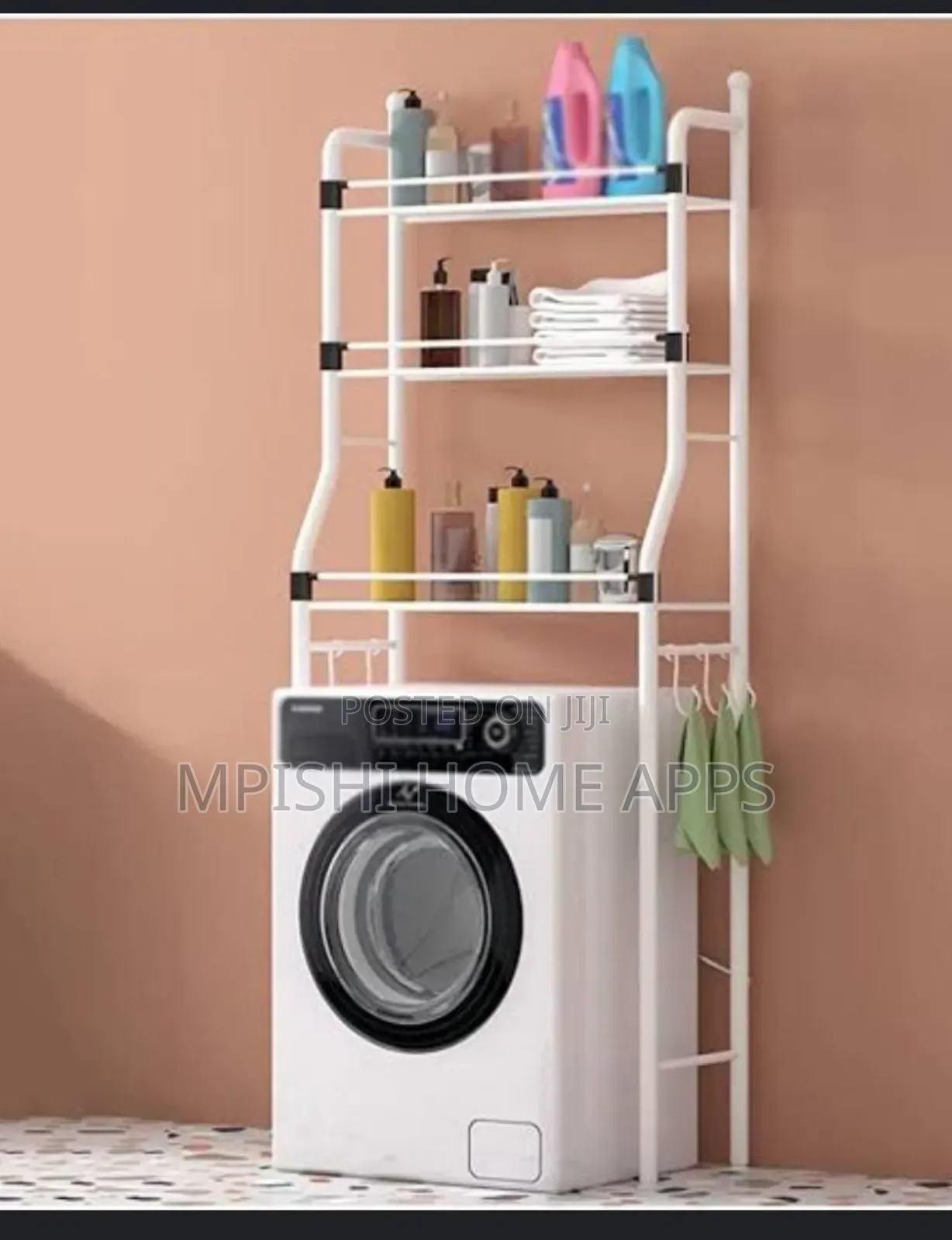 Washing Machine Organizer Rack