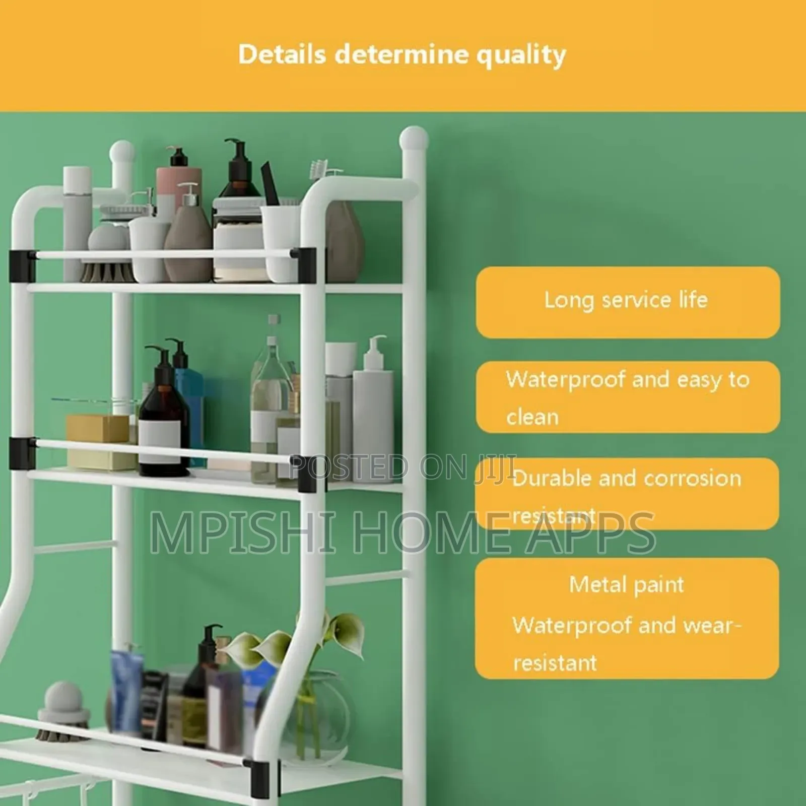 Washing Machine Organizer Rack