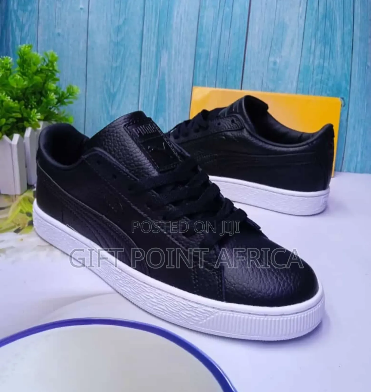 Black Puma Men Sneakers