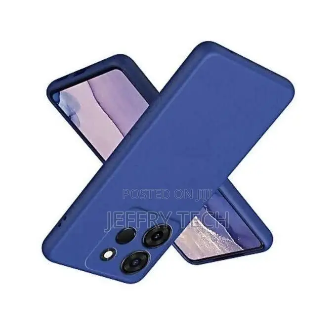 Generic Silicone Case For Infinix Hot 40 - Blue