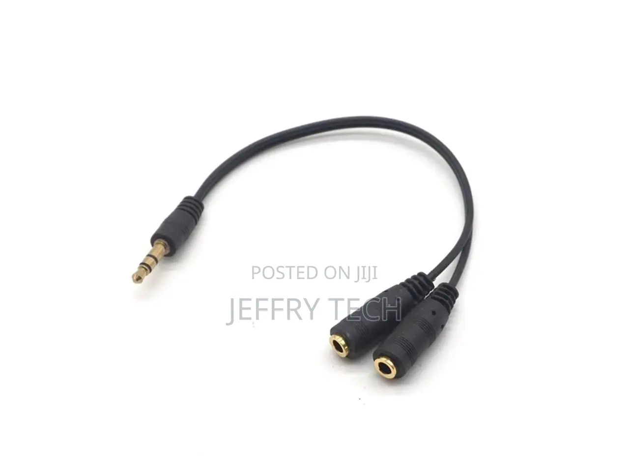 3.5mm 1 in 2 Couples Audio Line Earbud Headset Headphone Ear