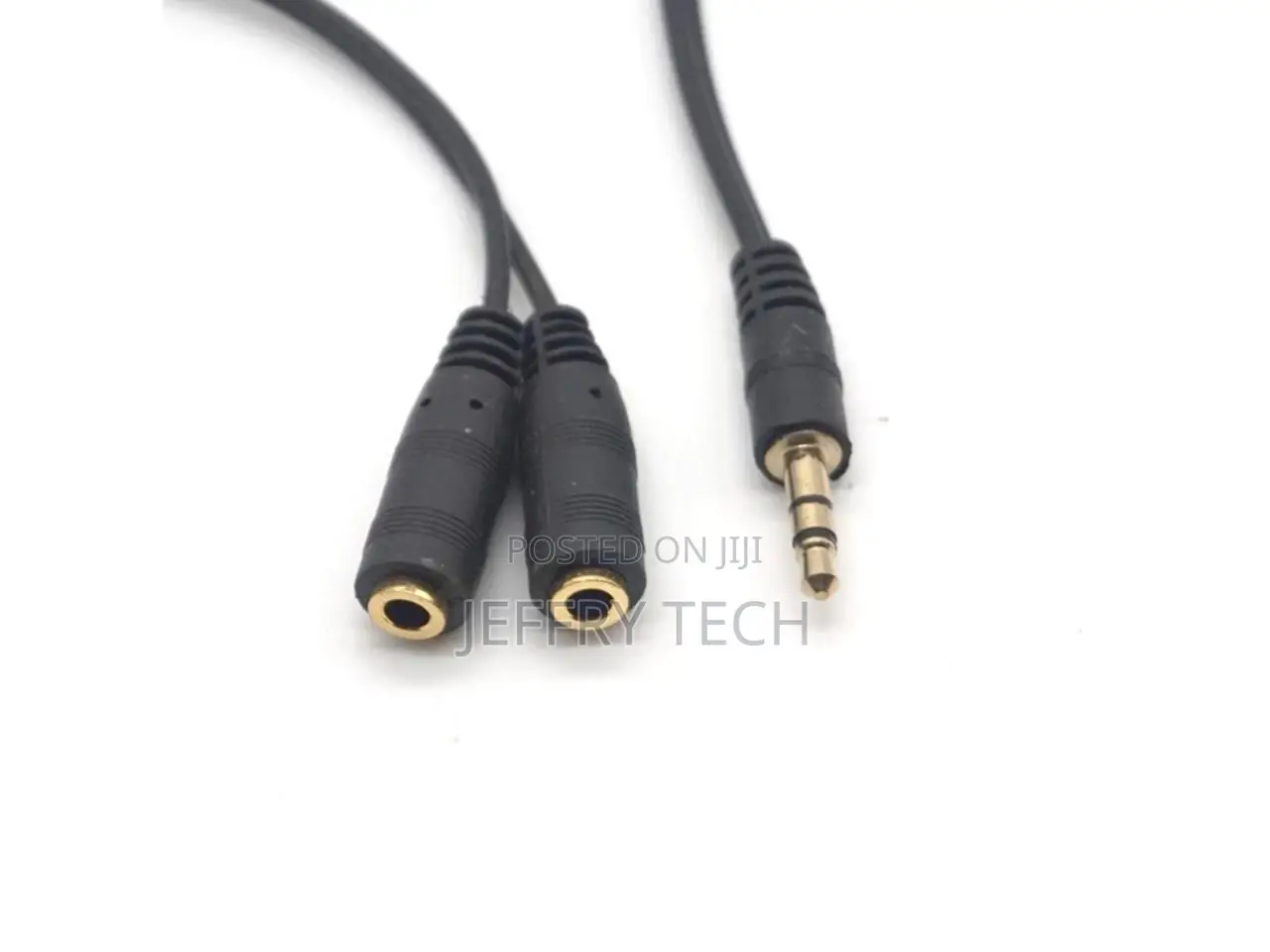 3.5mm 1 in 2 Couples Audio Line Earbud Headset Headphone Ear