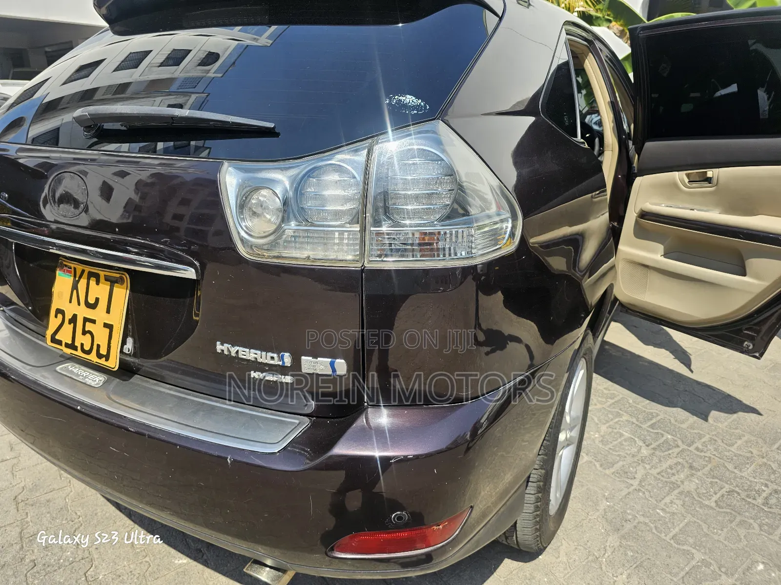 Toyota Harrier 2012 Brown