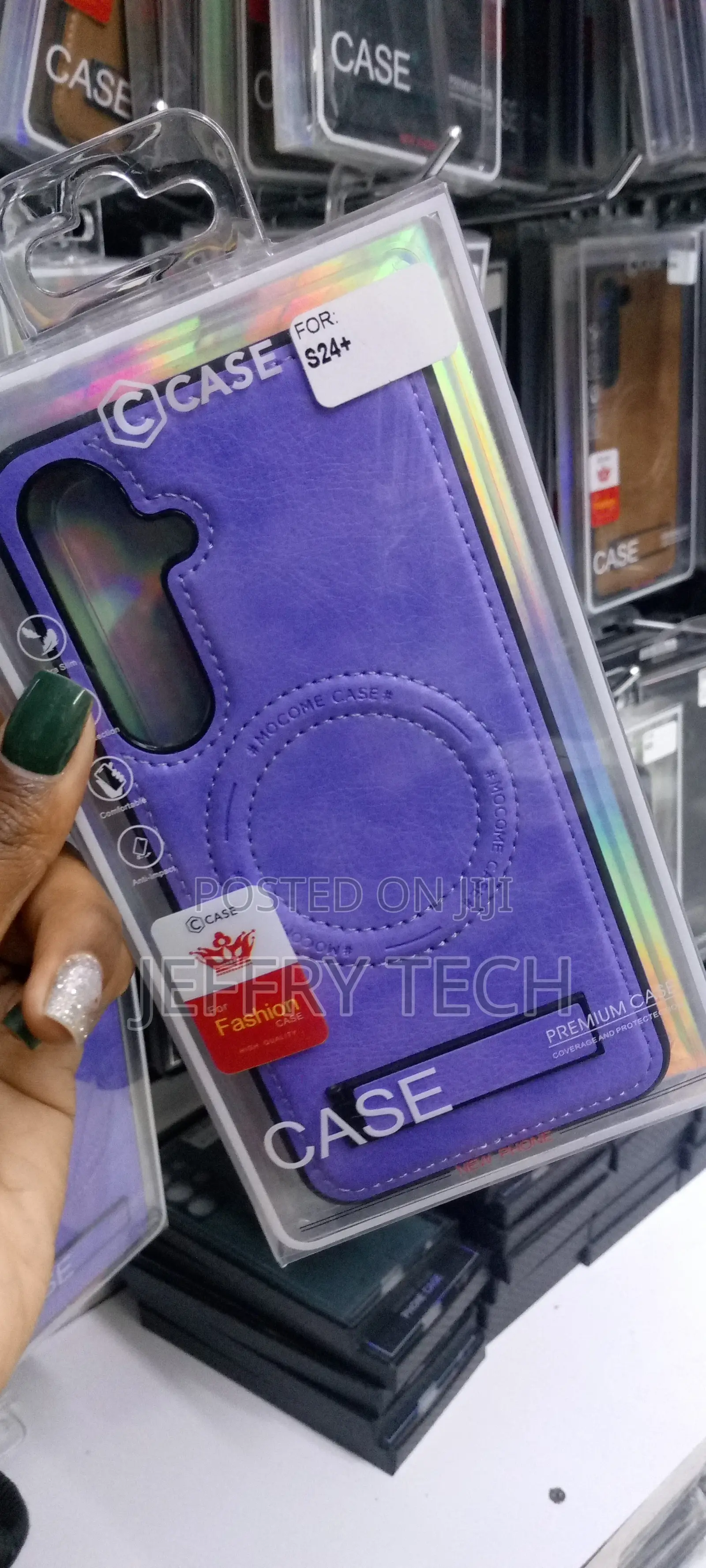Samsung Galaxy S24 Plus Case Leather,For S24+ Case Leather
