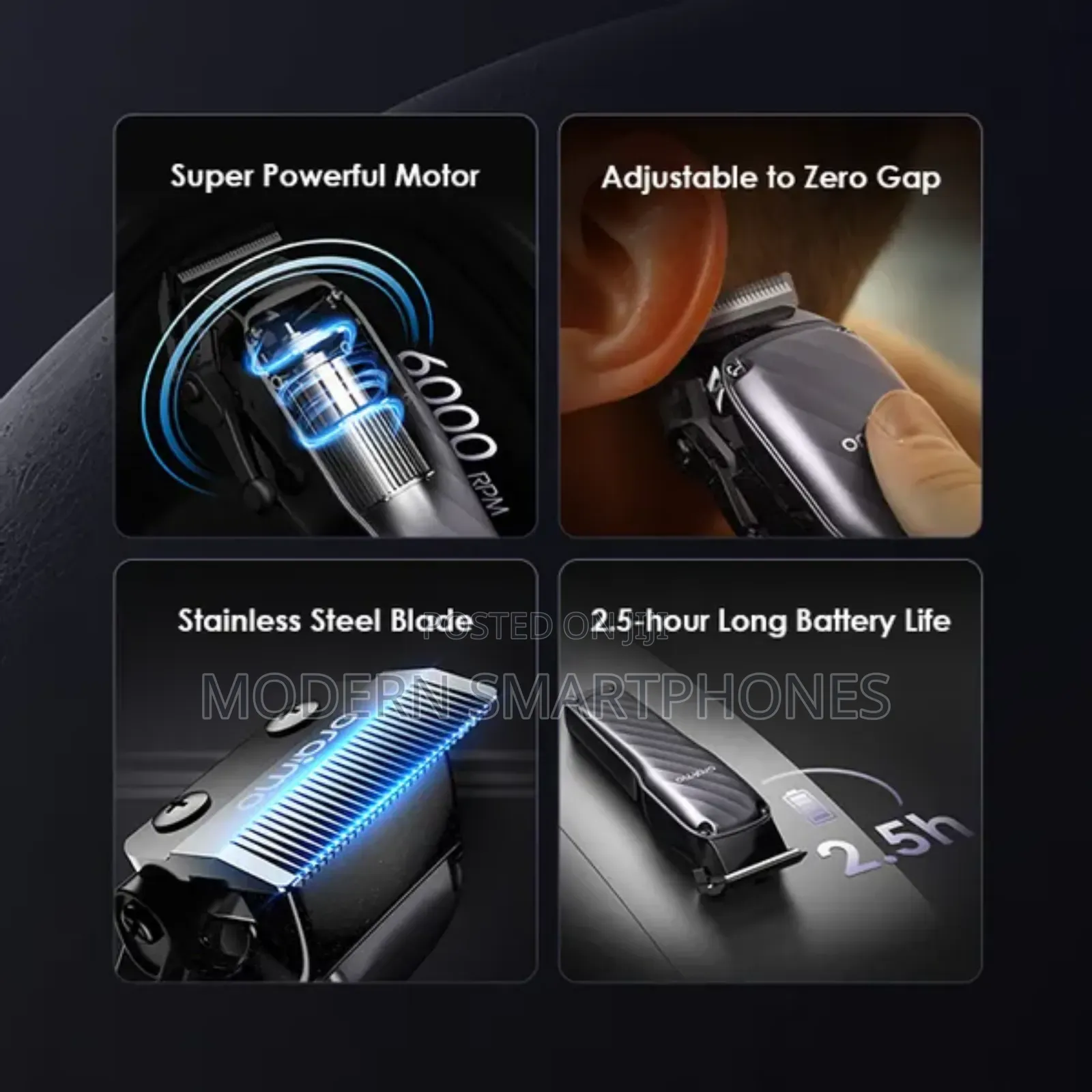 Oraimo Smartclipper 2c Hair Clipper
Shaving Machine