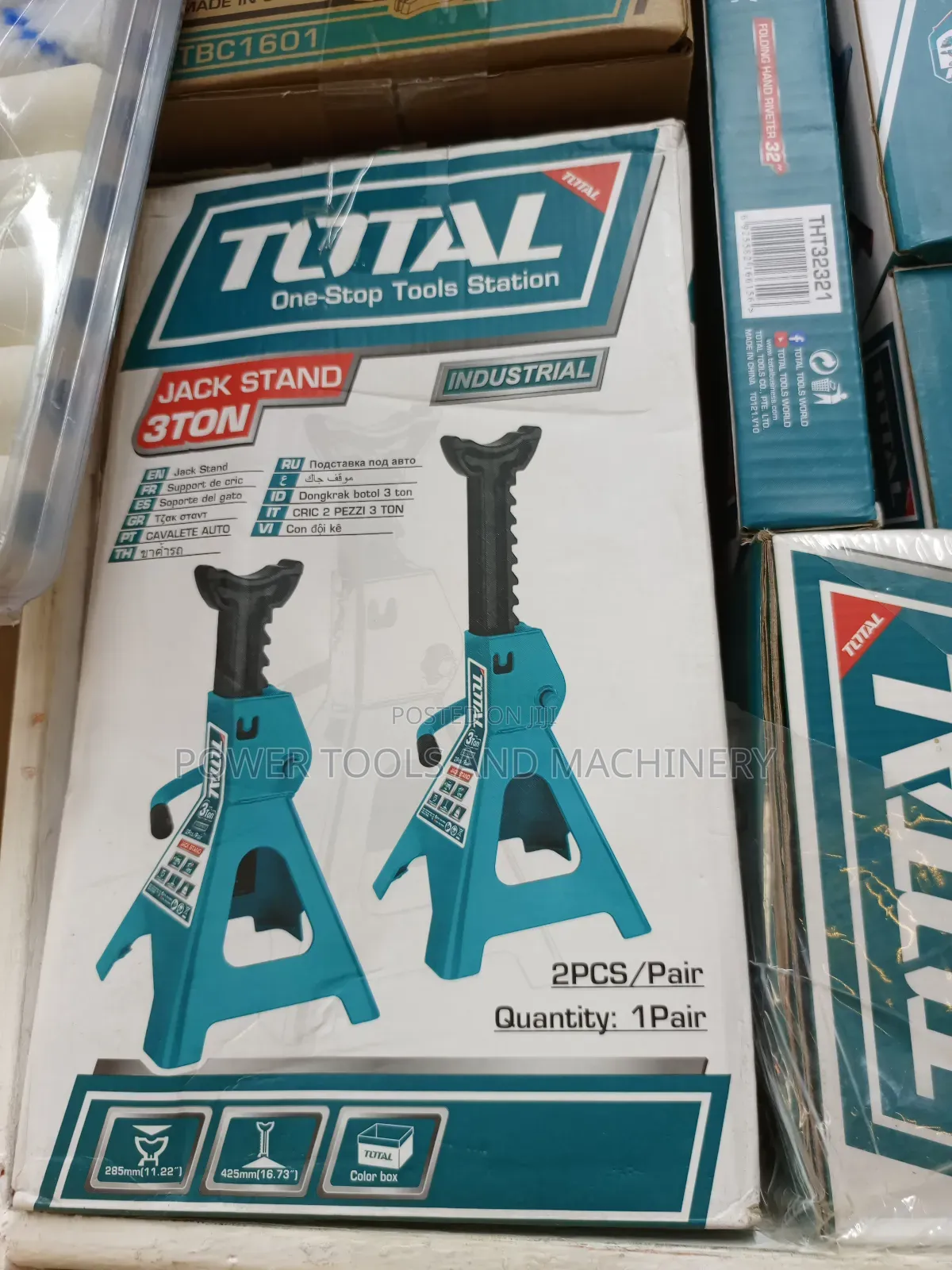1 Pair Total Jack Stand 3ton