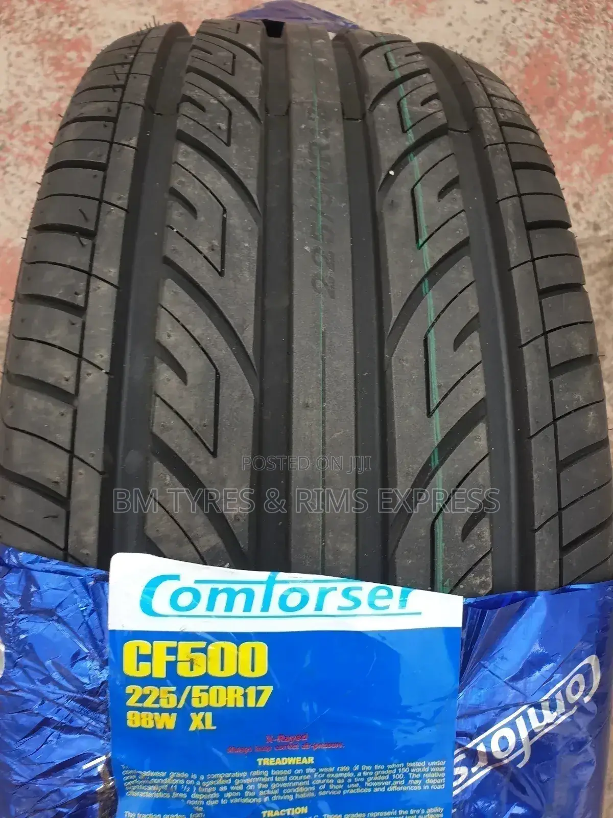 225 /50 R17 Comforser TYRES