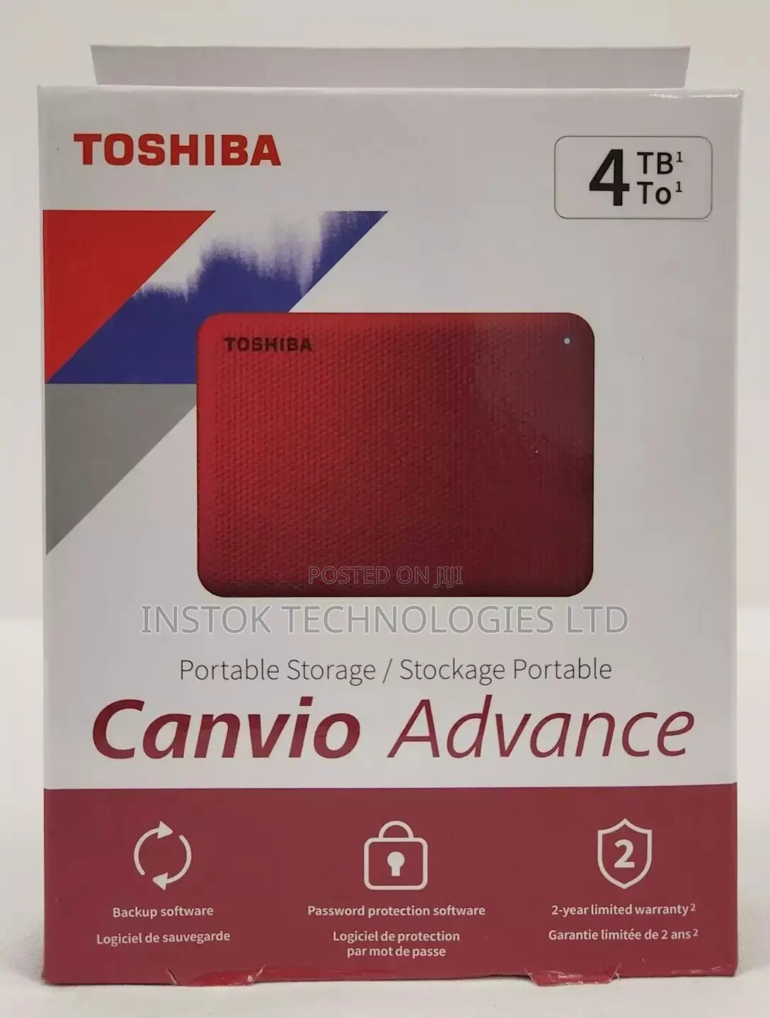 Toshiba Canvio Advance 4TB USB 3.2 Portable Hard Drive