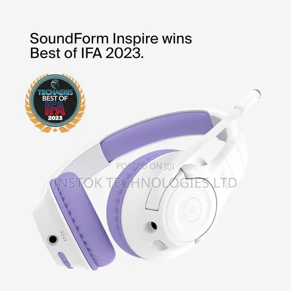 Belkin Soundform Inspire Wireless Over-Ear Headset for Kids