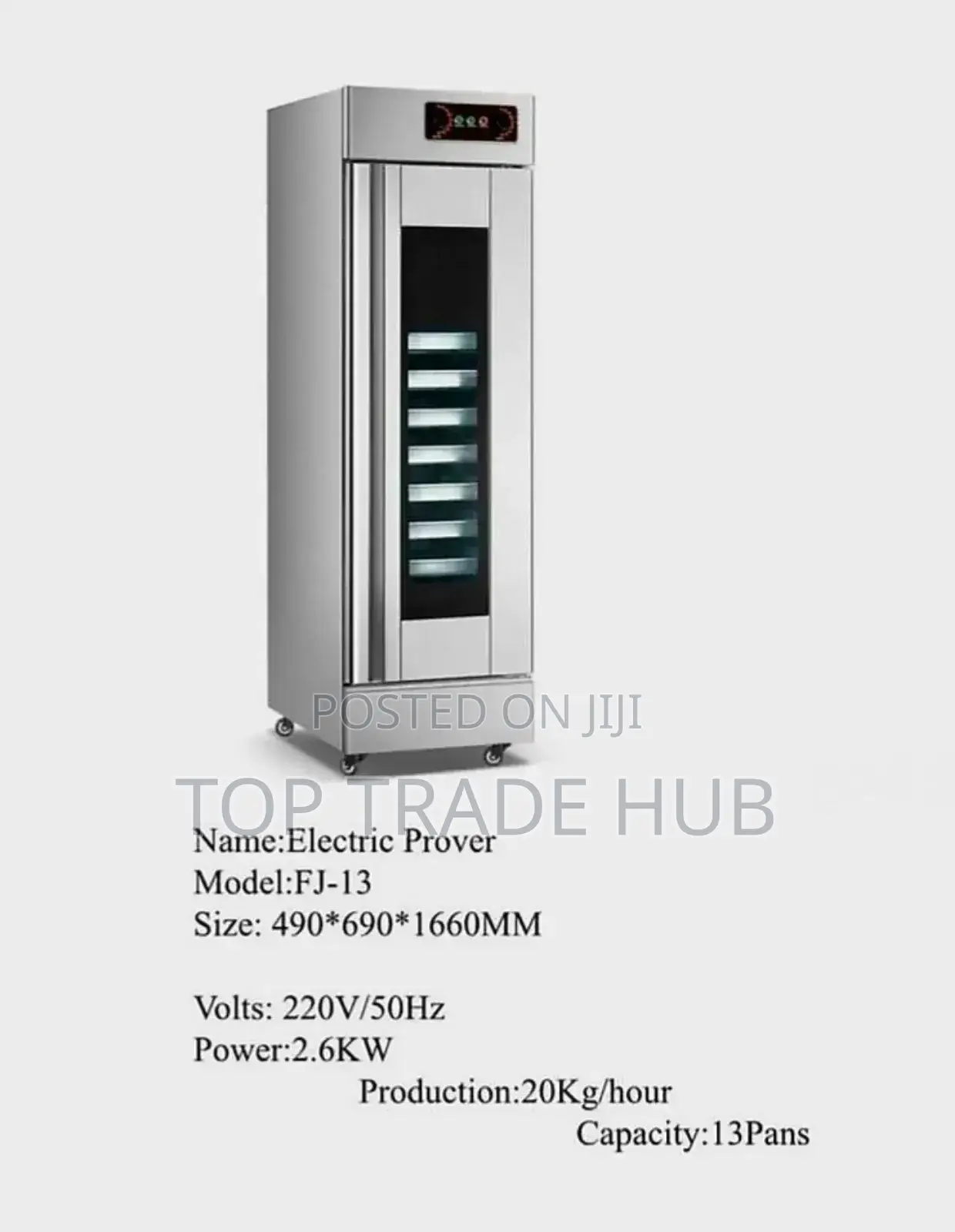 Electric Bread Proofer Fj-13 20kg/Hr