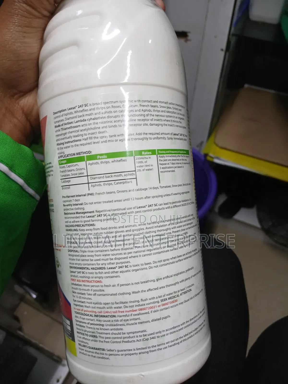 Lexus Insecticide 1litre