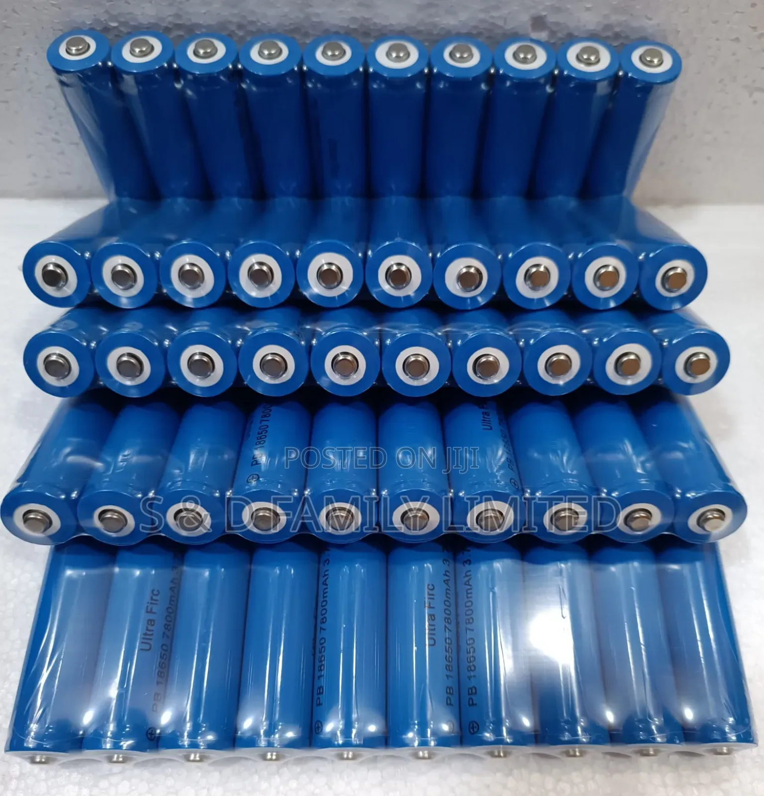 Lithium Ion Cylindrical Battery 3.7V - 18650 Cell (2600mah)