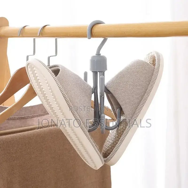 4 Claws Rotating Tie and Belt Hanger