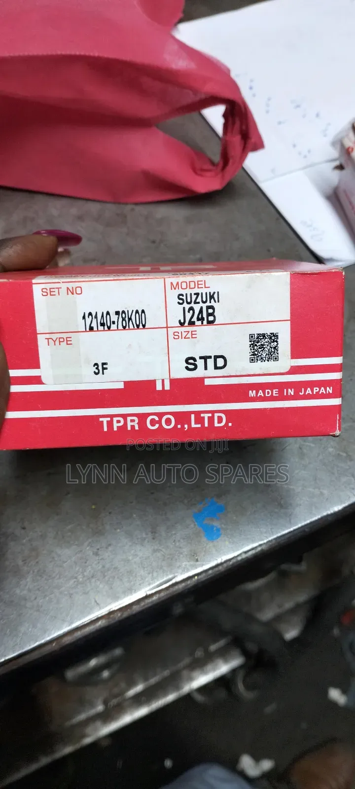 Suzuki Escudo J24B Genuine Piston Rings
