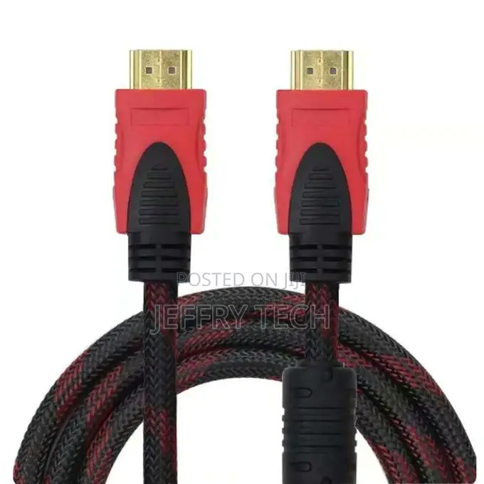 HDMI Cable Nylon Braided V1.4 Gold Plated Full HD 1080P 1.5m
