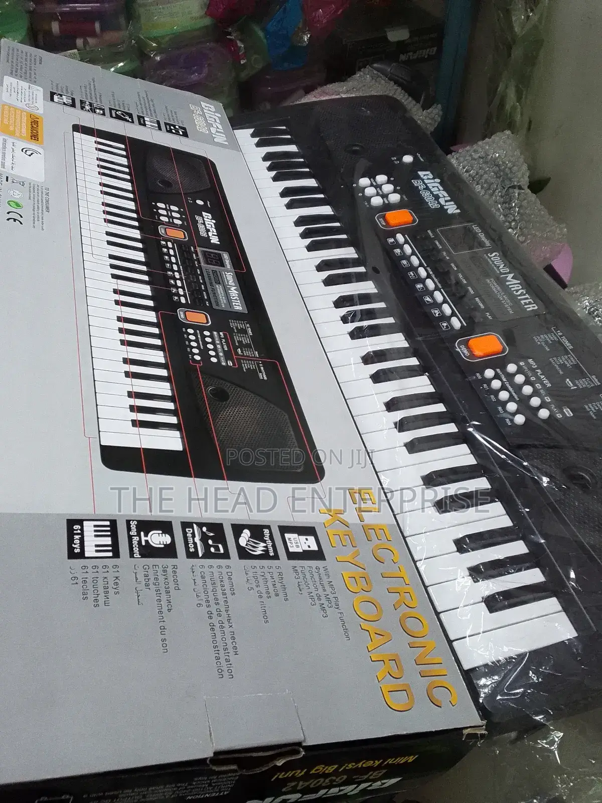 Piano for Kids With Microphone 61keys