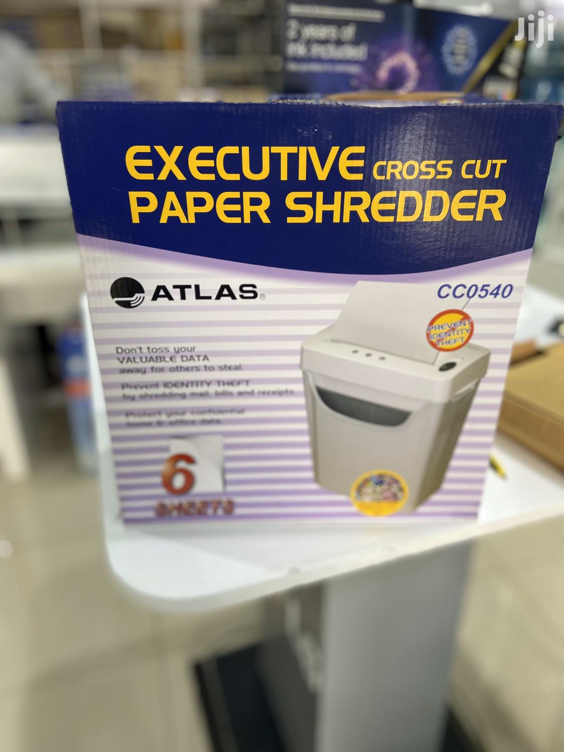 Atlas Cc0540 6 Sheets Paper Shredder