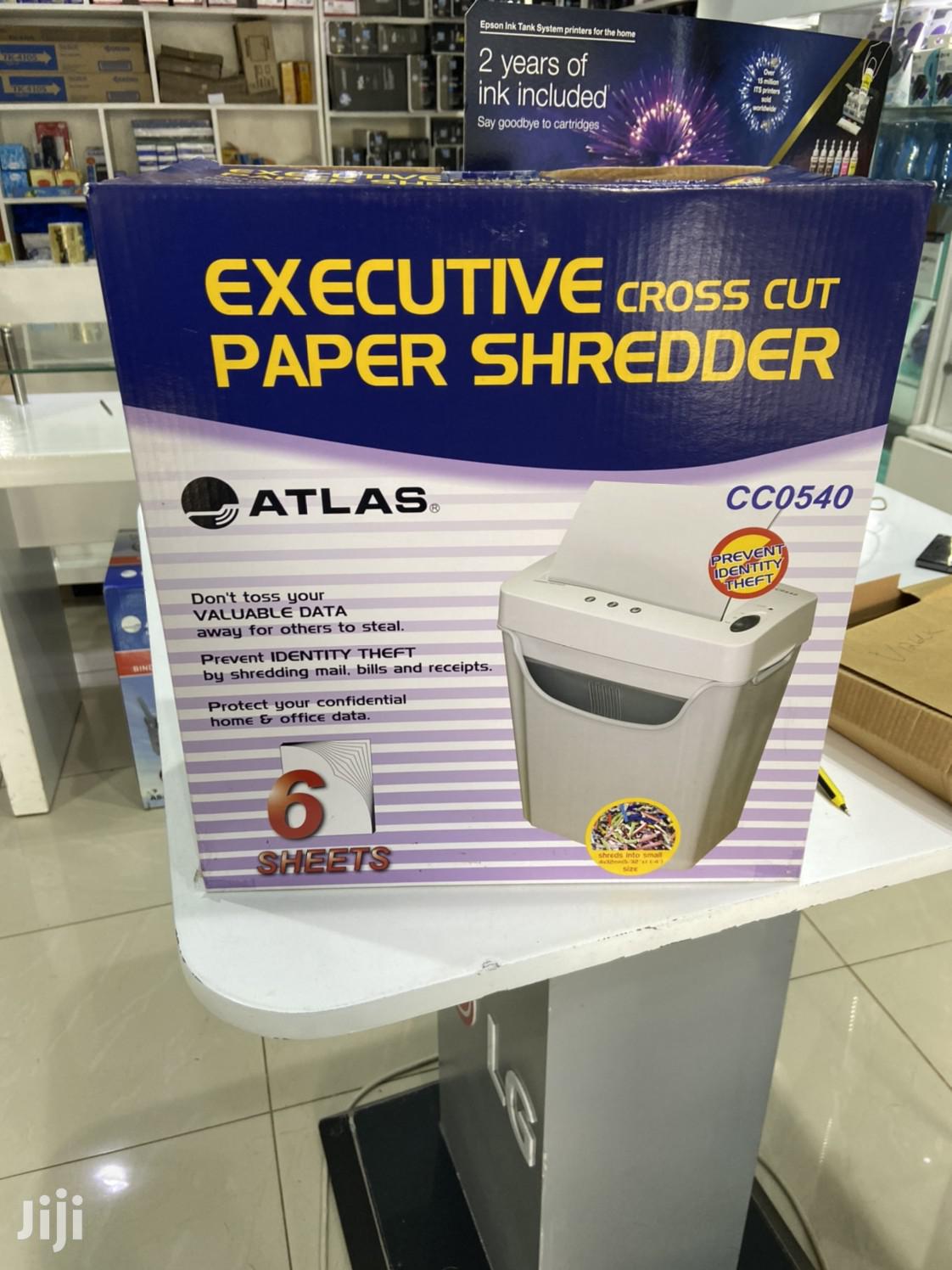 Atlas Cc0540 6 Sheets Paper Shredder