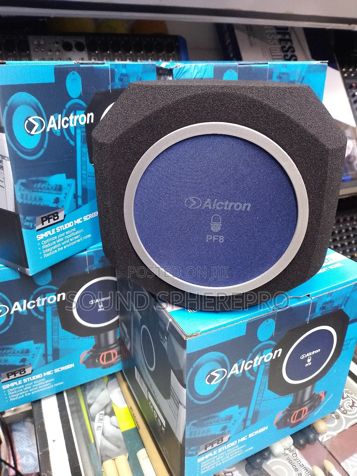 Alctron Pf8 Simple Studio Microphone Screen