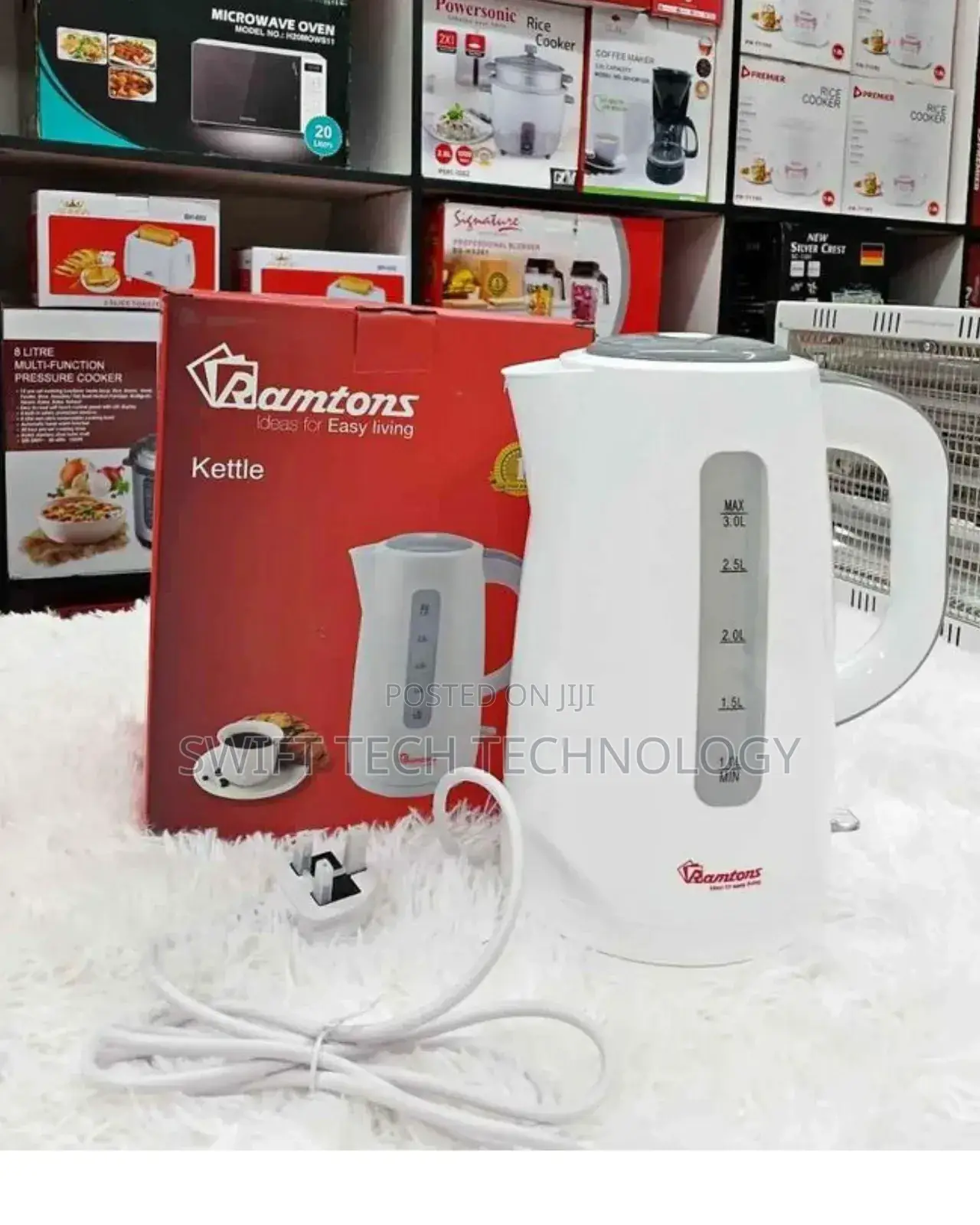 Electric Kettle ,Electric Kettle 3l Ramtoms Kettle
