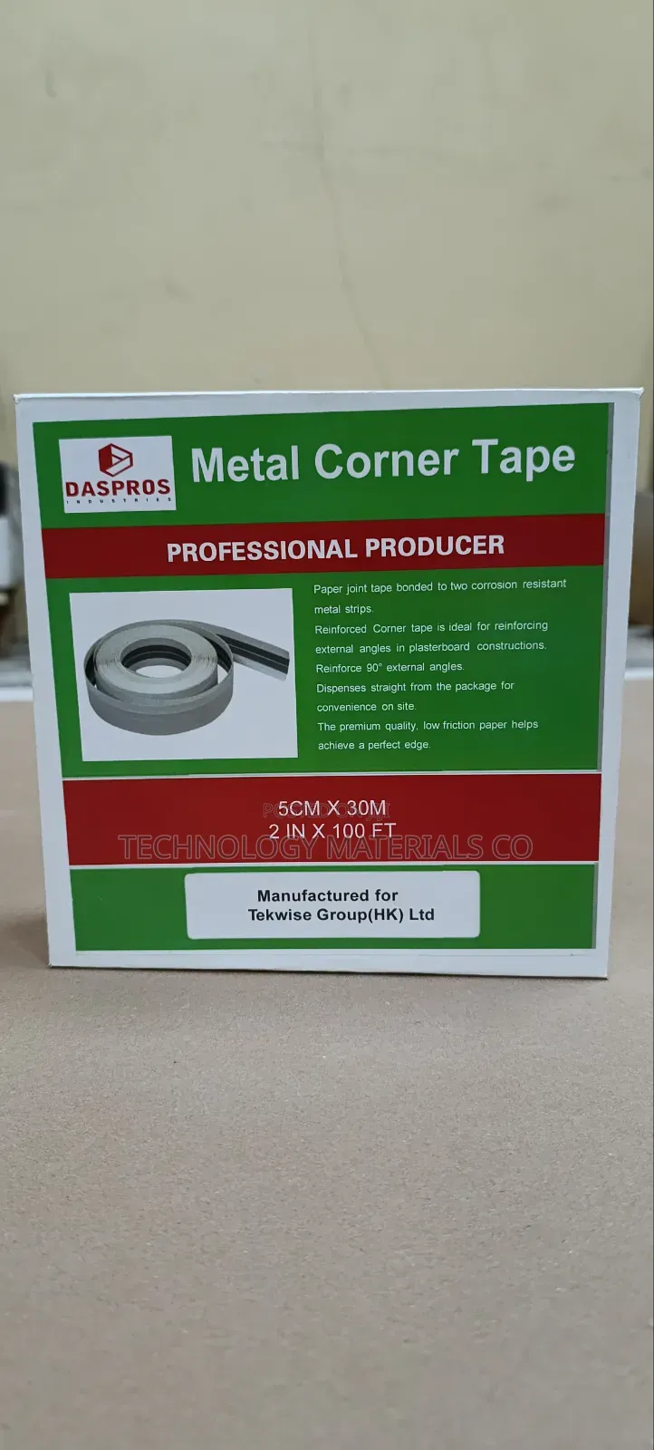 Metal Corner Tape (5CM * 30M)