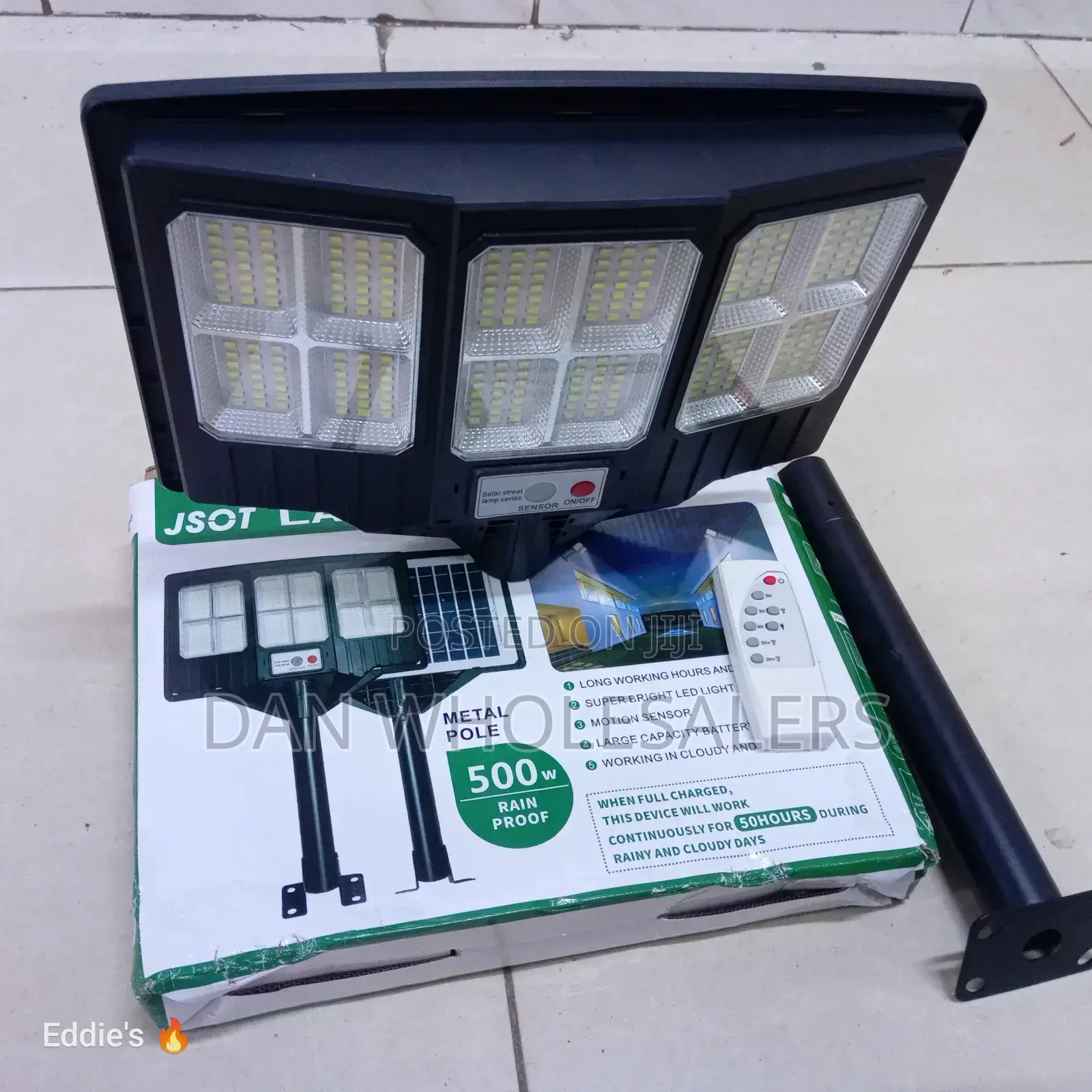Solar Street Lamp Jsot 500w Rain Proof