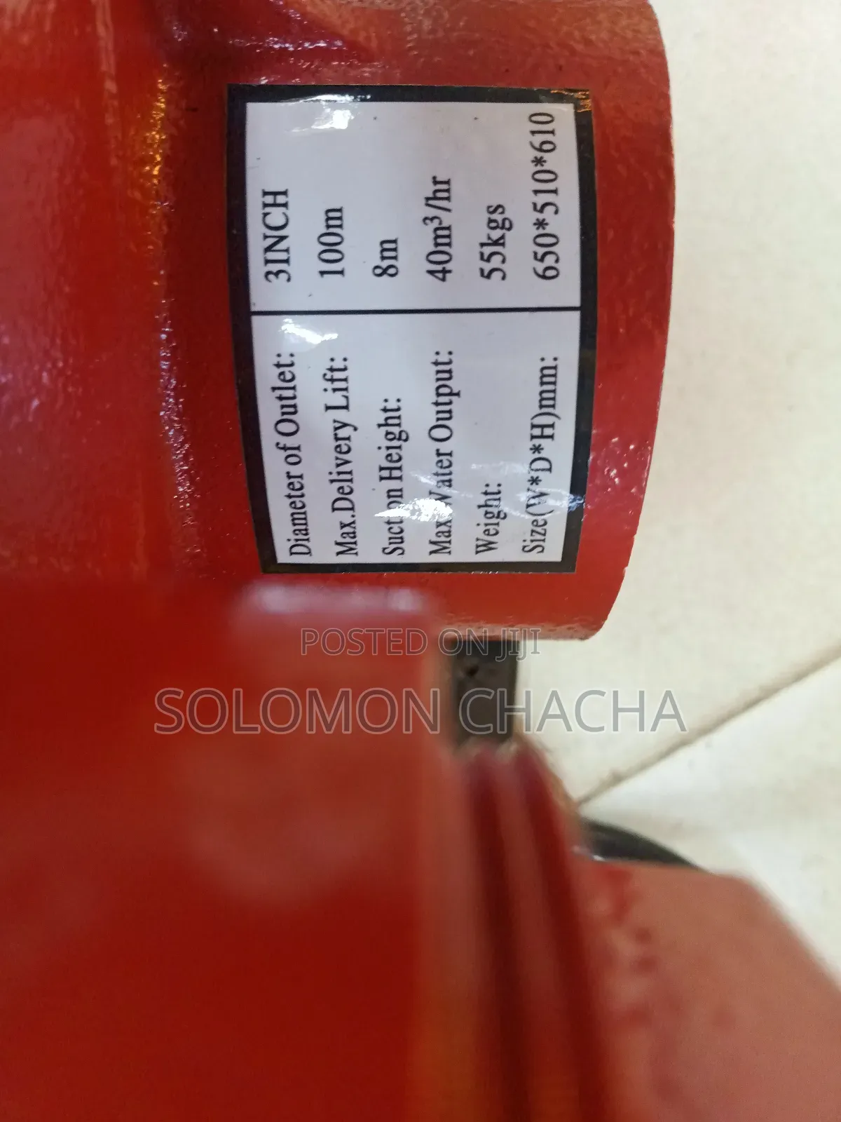 Aico Diesel 3inch 16hp High Pressure Irrigation Pump