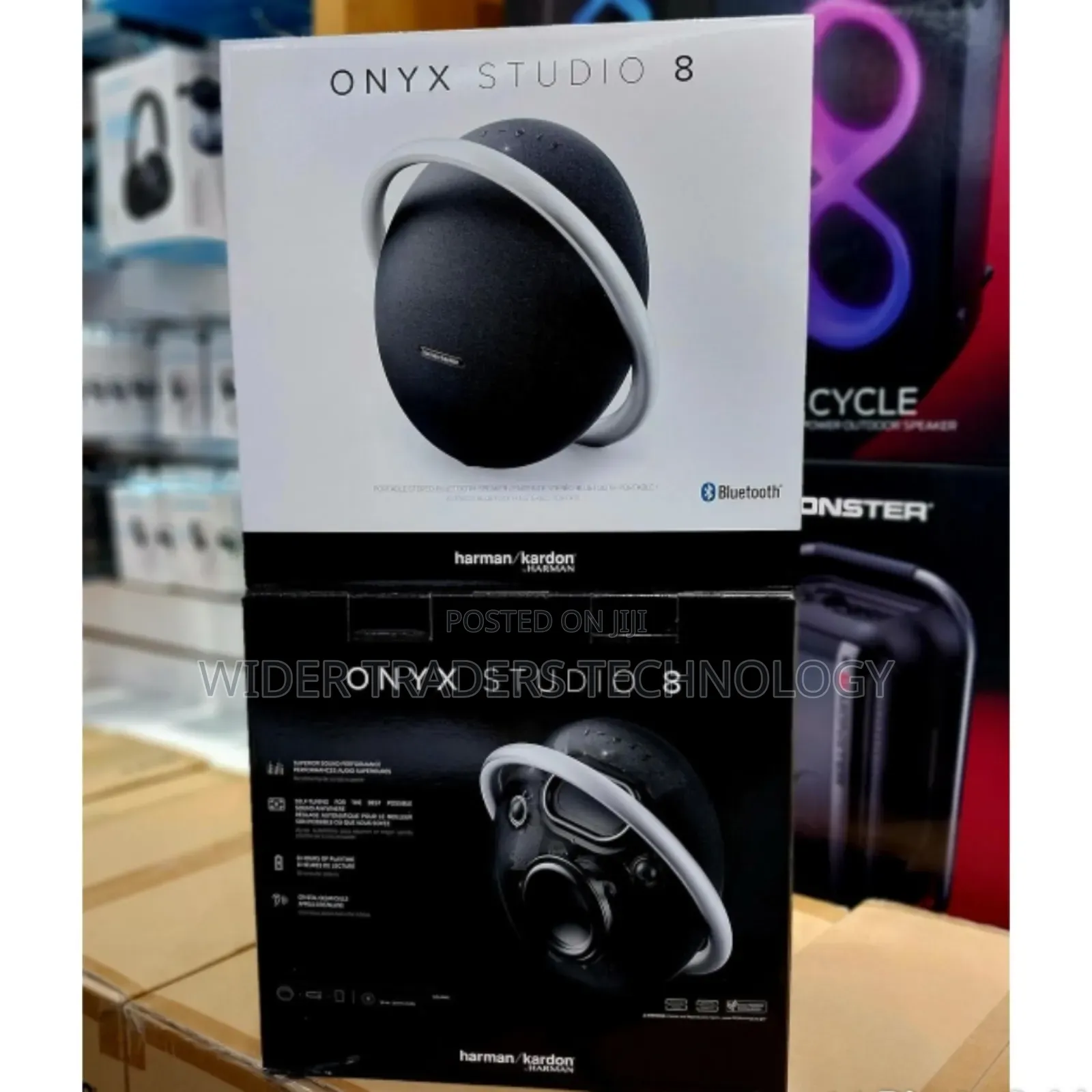 JBL Harman Kardon Onyx Studio 8 – Portable Stereo Bluetooth