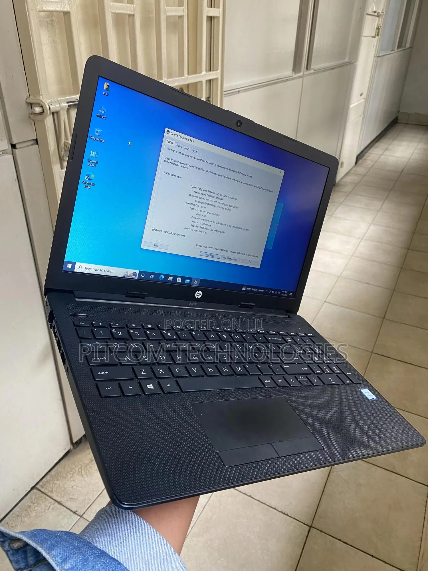 Laptop HP 8GB Intel Core I5 HDD 1T