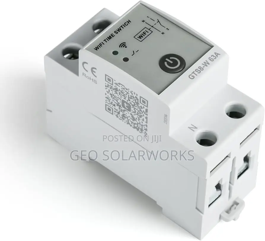 63A 2P Smart Wifi Switch GEYA Intelligent Circuit Breaker
