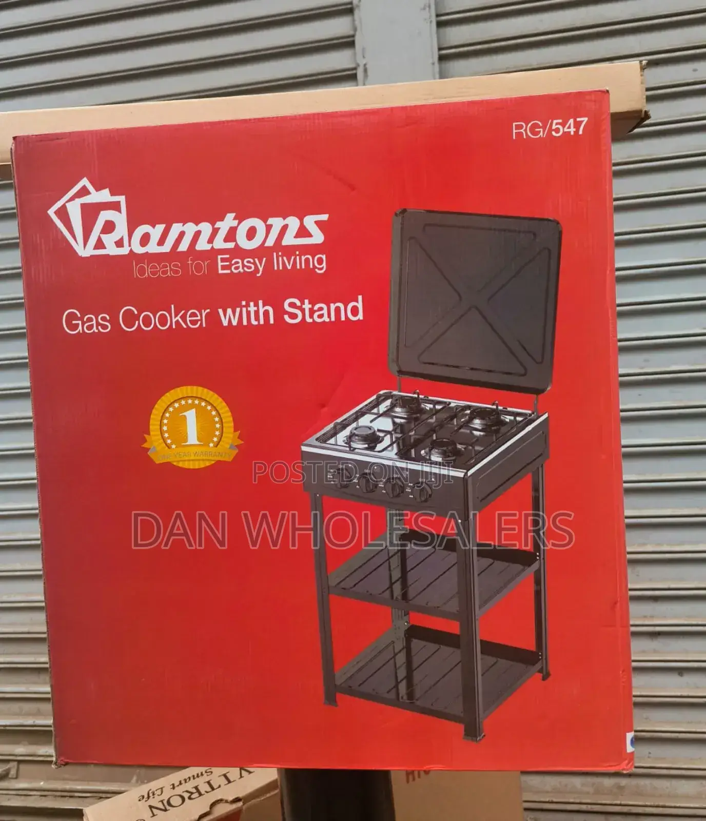 Ramtons 4 Burner Table Top
