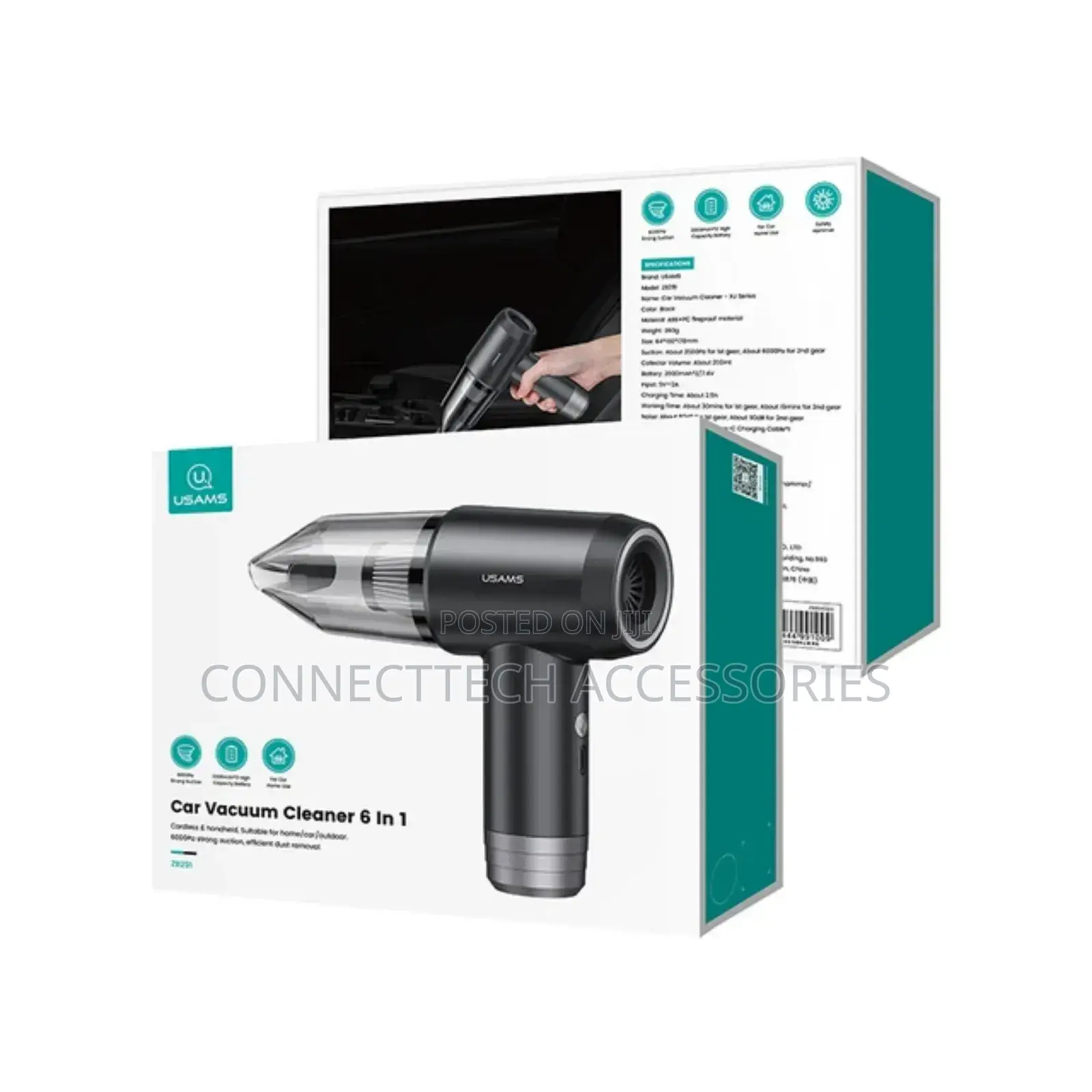 Usams Car Vacuum Cleaner 6in1