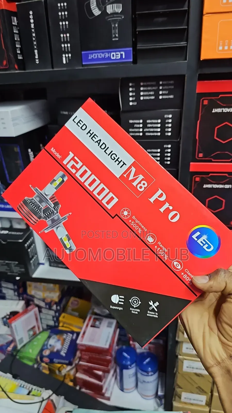 LED Headlights M8 Pro Super Bright