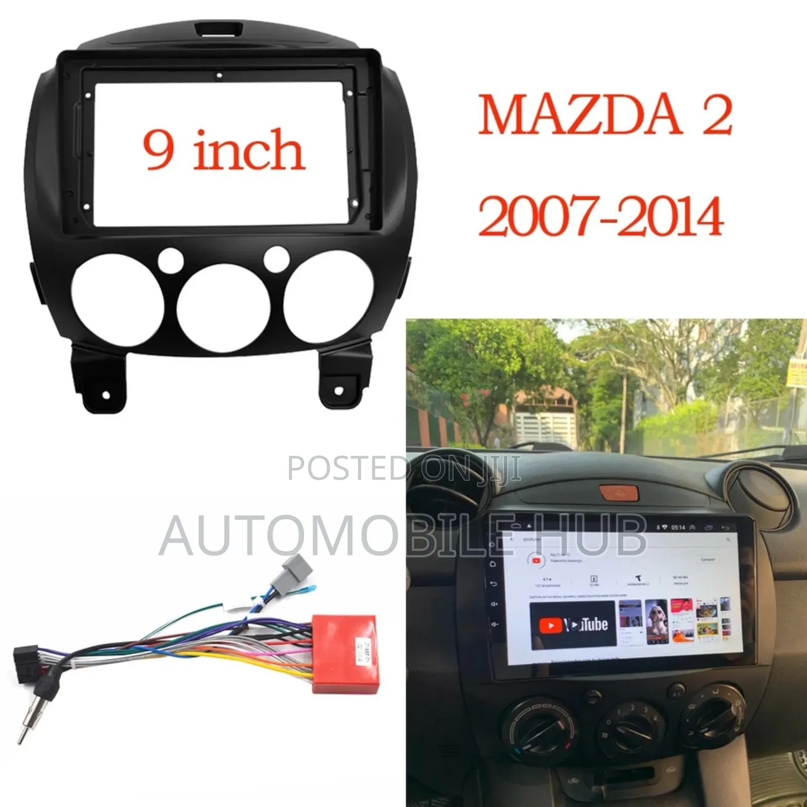 Mazda Demio Screen Console 2007-2014